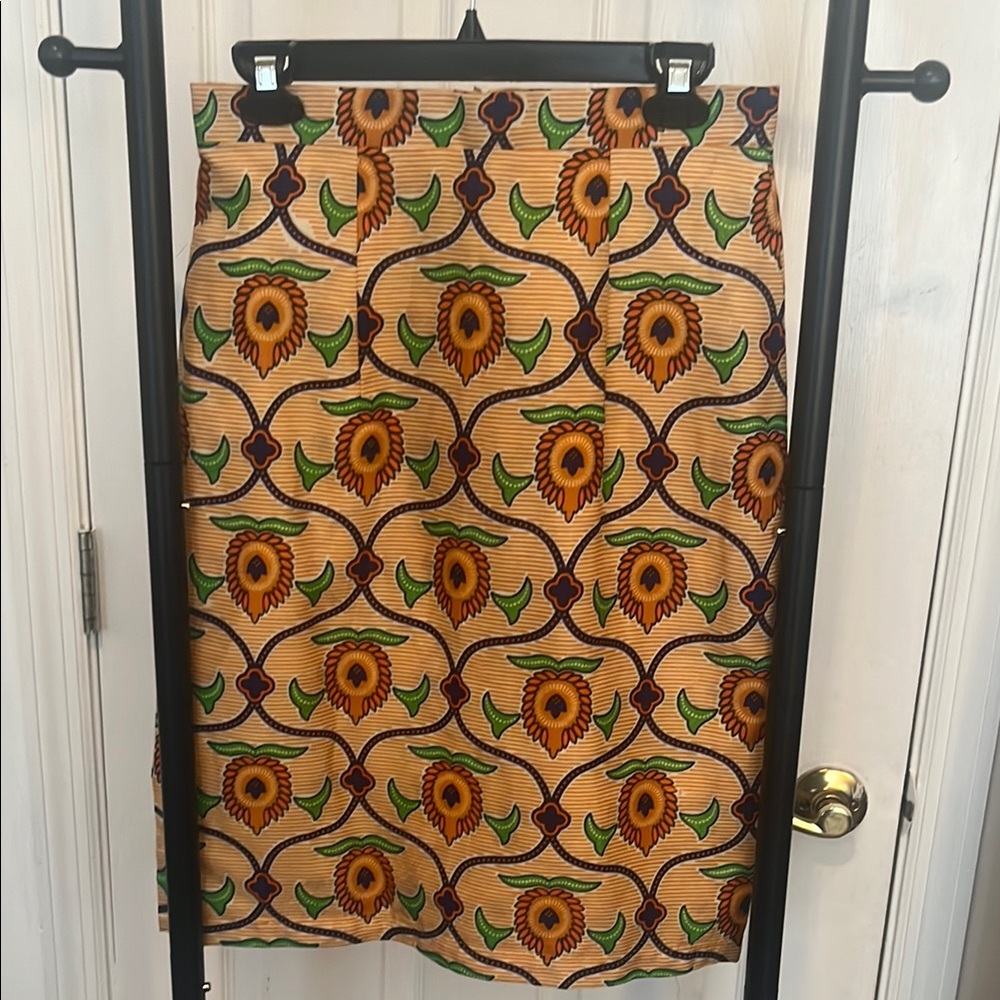 Bohemian Floral Patterned Skirt - Multicolor